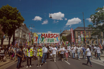 Marsch über den Ring